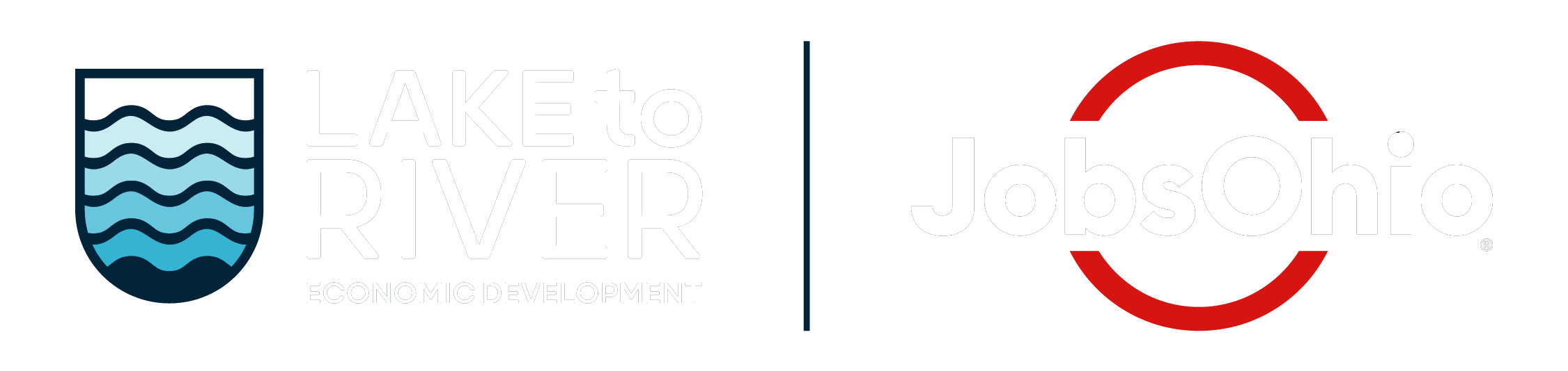 Lake to River and Jobs Ohio Logo